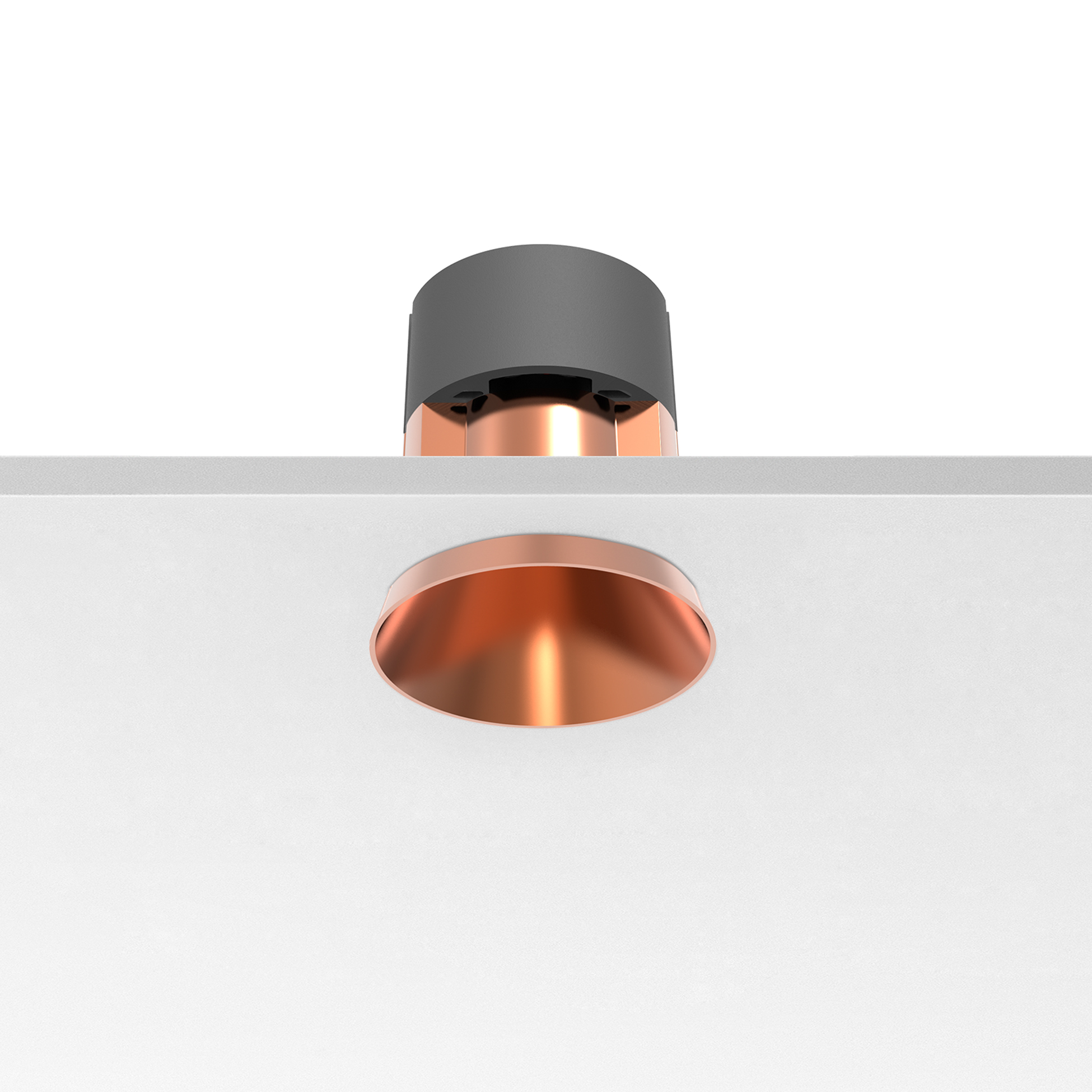 FLOS Architectural Bon Jour Ø90 Dali — Empotrable LED 16W 44° 3000K IP44