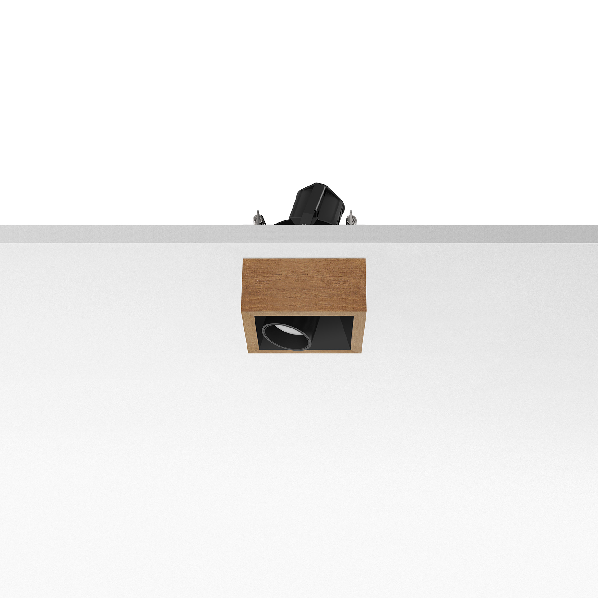FLOS Architectural Johnny 80 Semi-Recessed 1L Square — Empotrable LED 6.2W 11° 2700K
