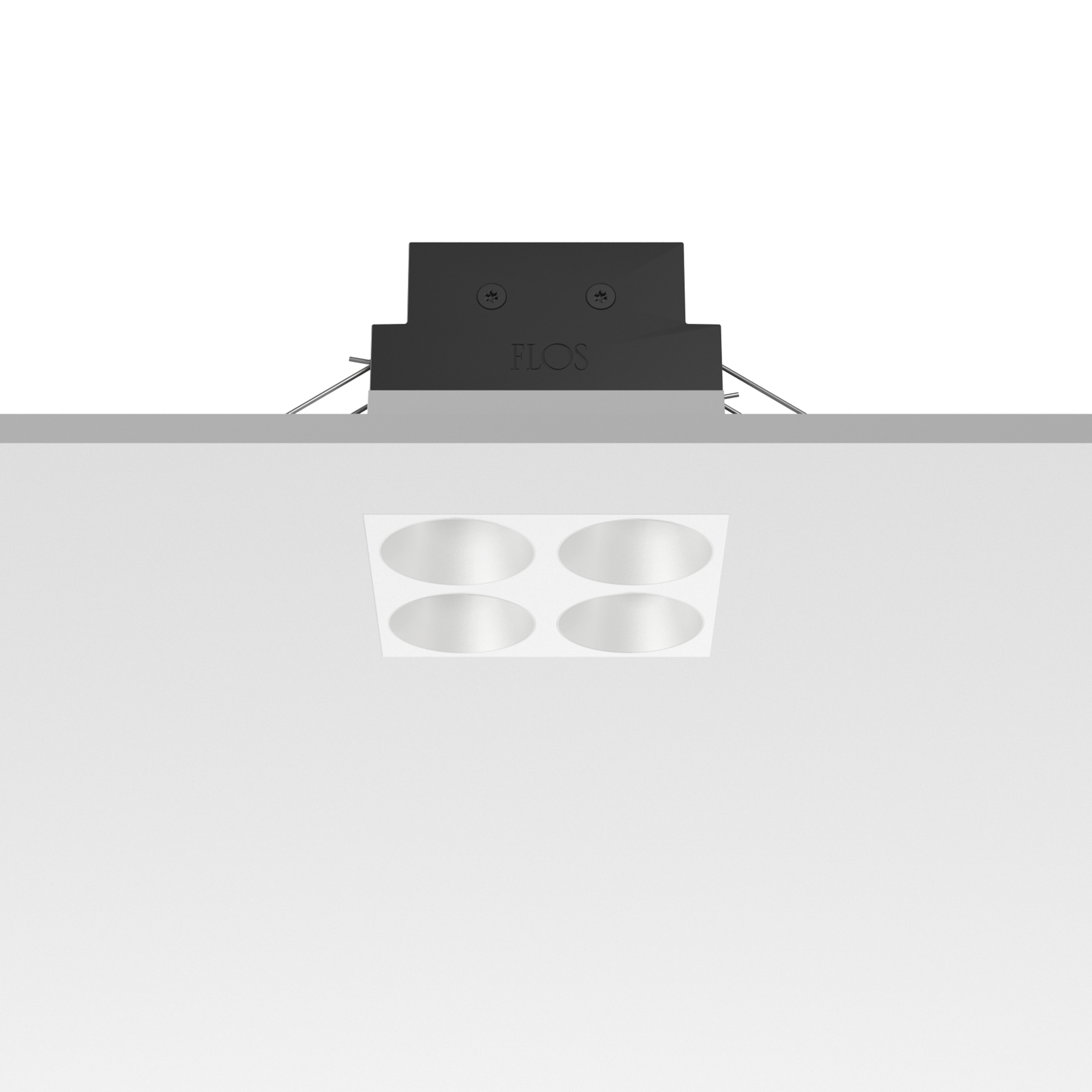 FLOS Architectural Light Shadow Fixed No Trim 4S — 697lm 3000K 33° Mains Dim