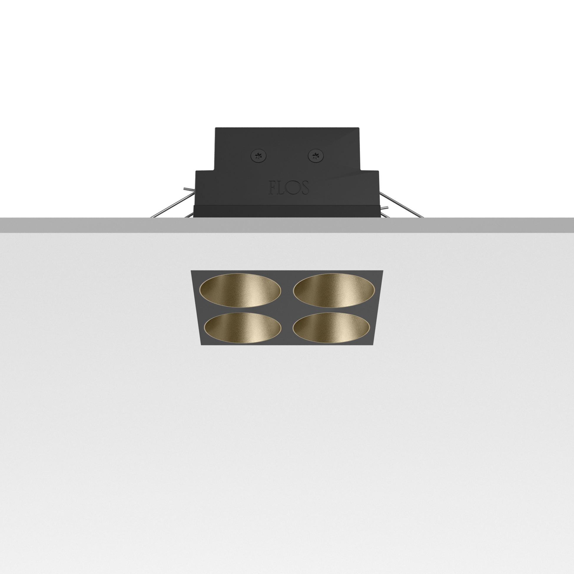FLOS Architectural Light Shadow Fixed 4S 0672.14 — 615lm 40° 2700K Mains Cut