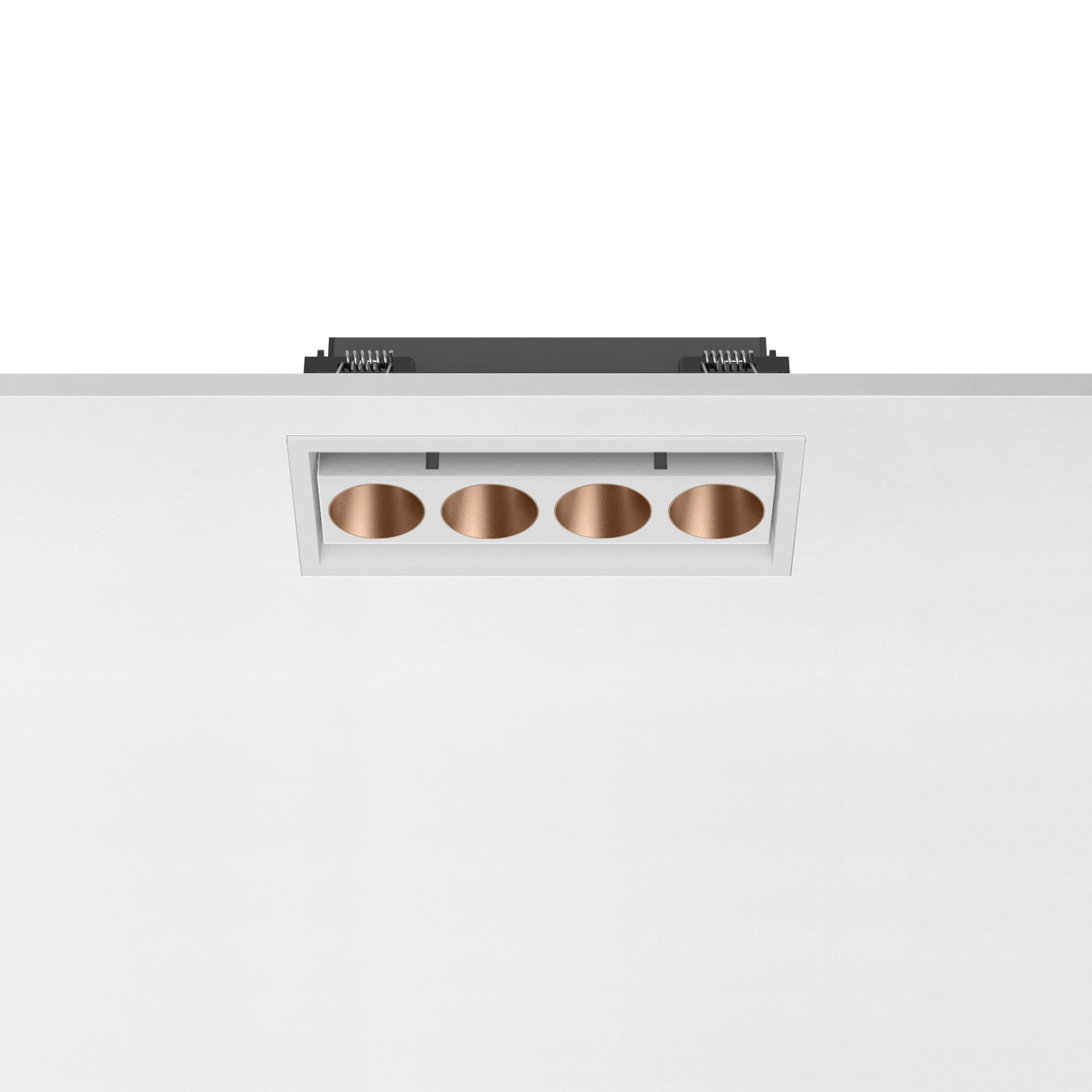 FLOS Architectural Light Shadow Adjustable Trim 4 Spots — Spot LED 10.8W 12° 3000K Casambi