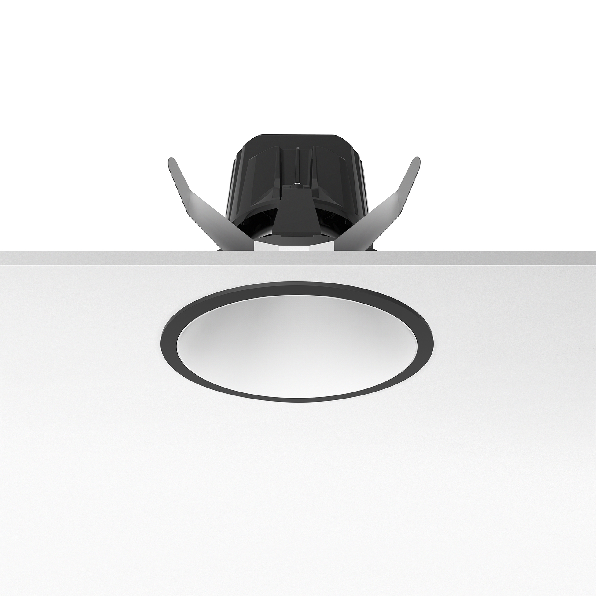FLOS Architectural Light Supply Fixed Trim Dimmable — LED 29W 3000K CRI>90 (Negro/Blanco)