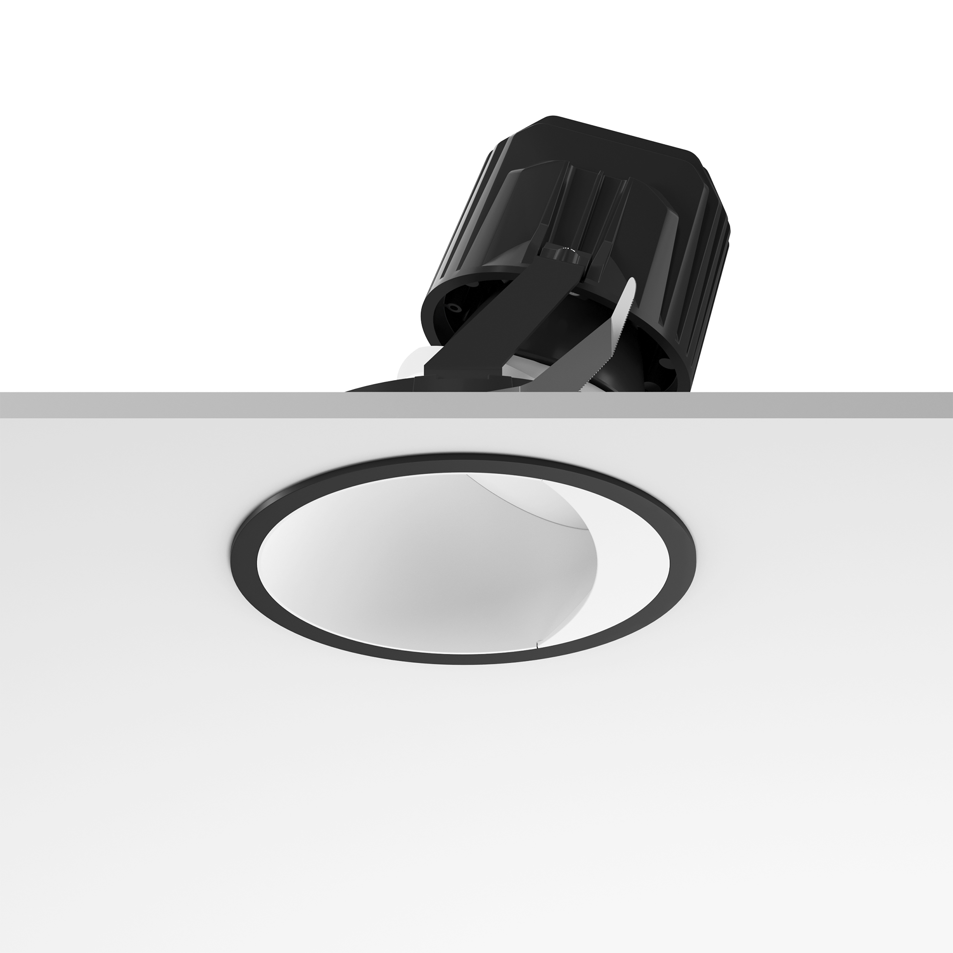 FLOS Architectural Light Supply Wall-Washer Dimmable — LED 33.2W 36° 3000K (Negro/Blanco)
