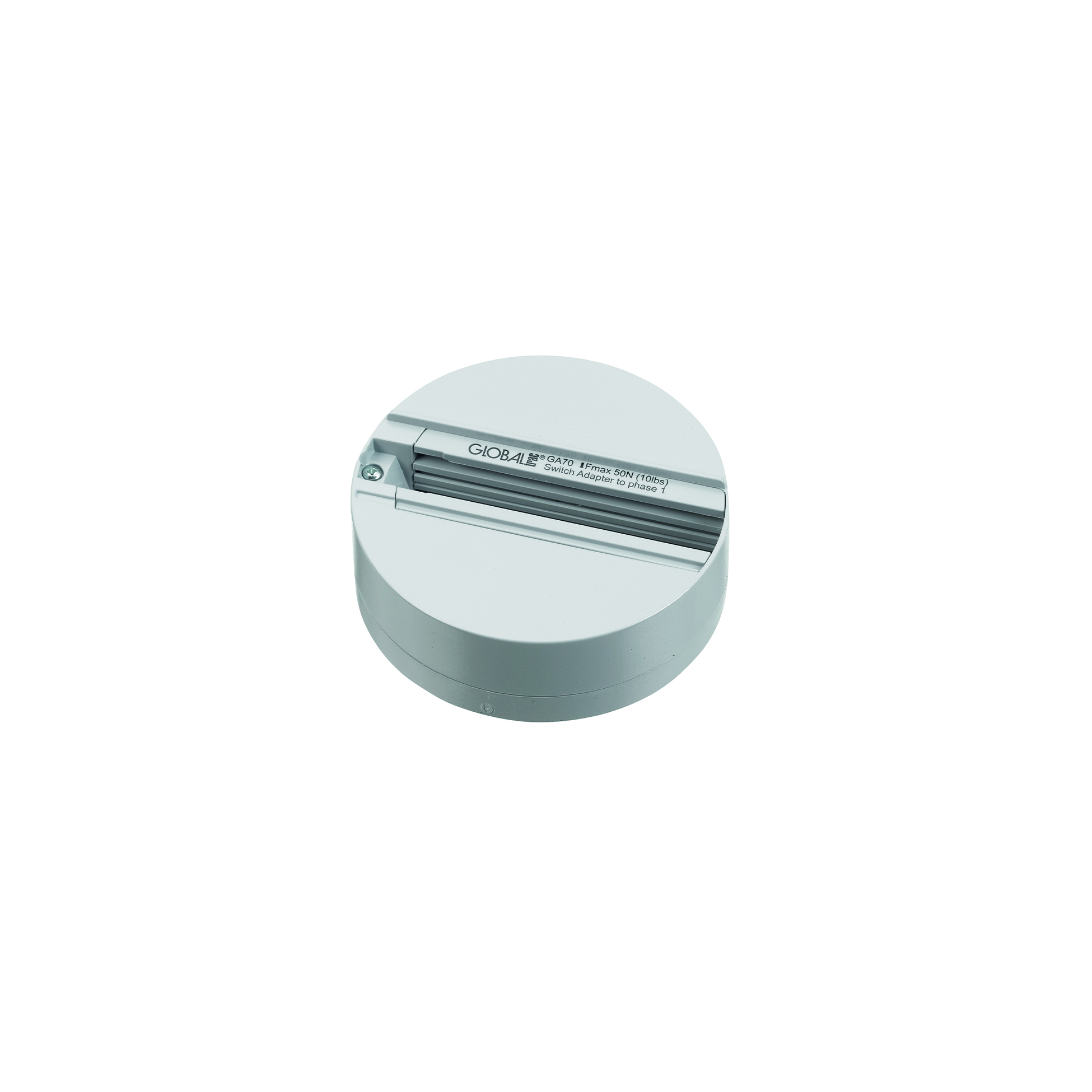 FLOS Architectural Fix-point — Base de Superficie para Proyector Aluminio