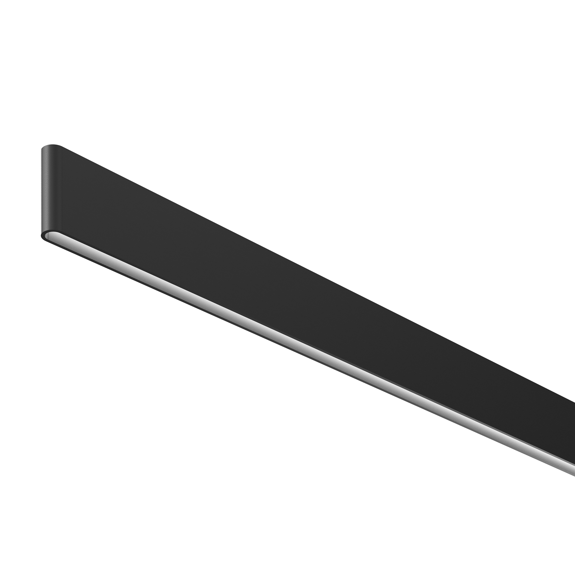 FLOS Architectural Belt L 3000 mm 1-10V — Sistema LED 83W 2700K (Negro/Cuero)