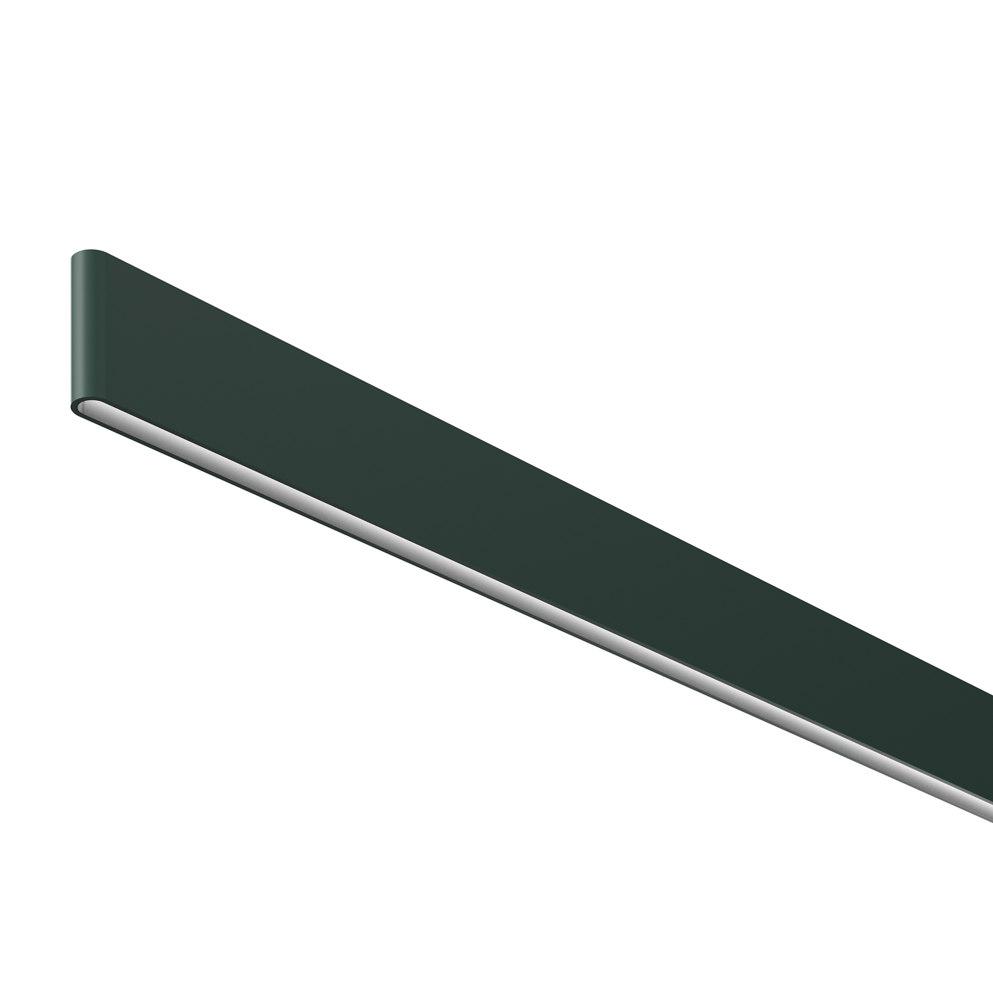 FLOS Architectural Belt L 2000 mm 1-10V — Sistema LED 55W 3000K (Verde/Cuero)