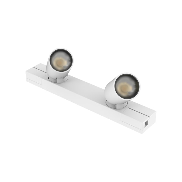 Squad 2 Spot - Surface mounted spotlight. Power supply not Dimmable. - Euroluce