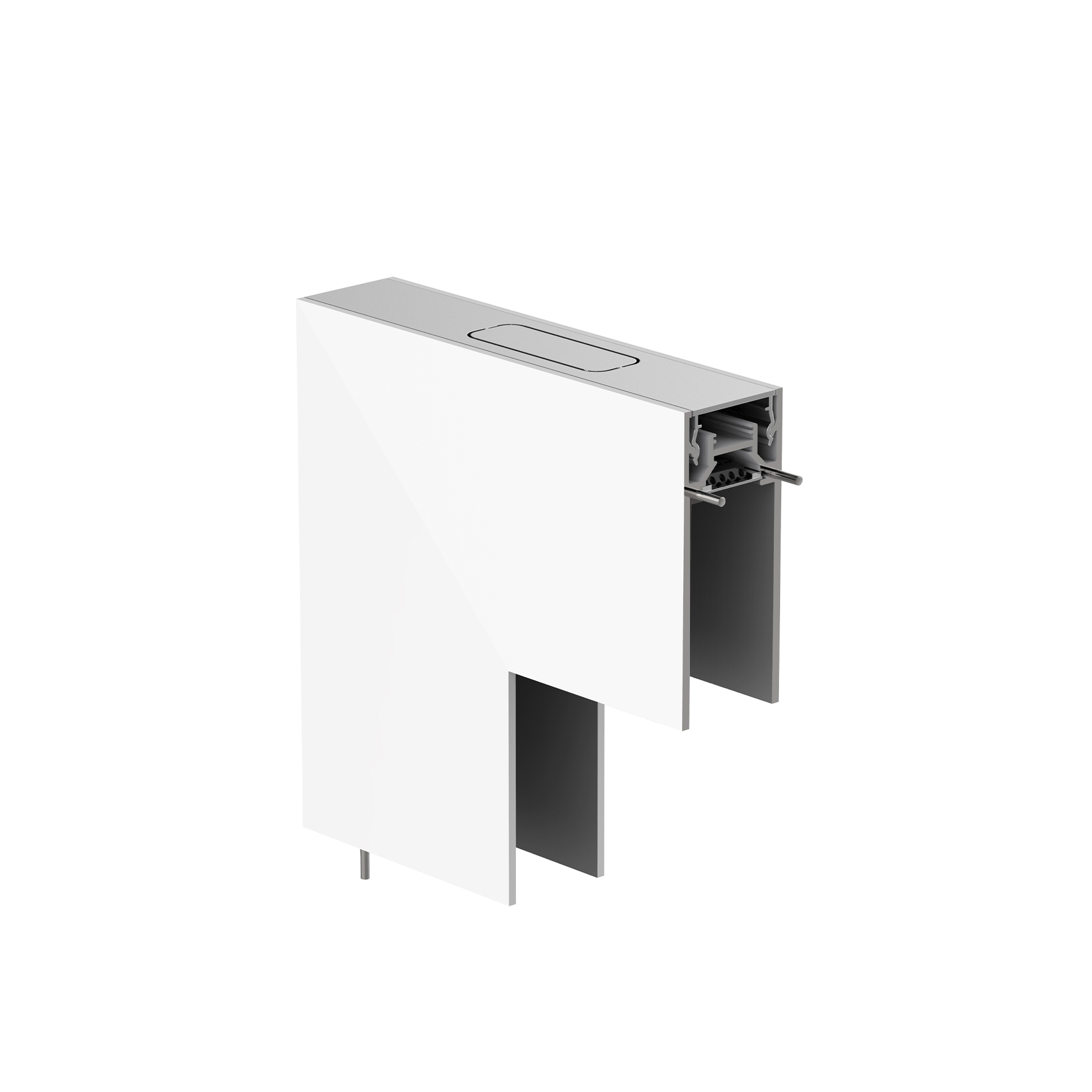 FLOS Architectural Inner Corner Surface 178 — Alimentable 24V Blanco