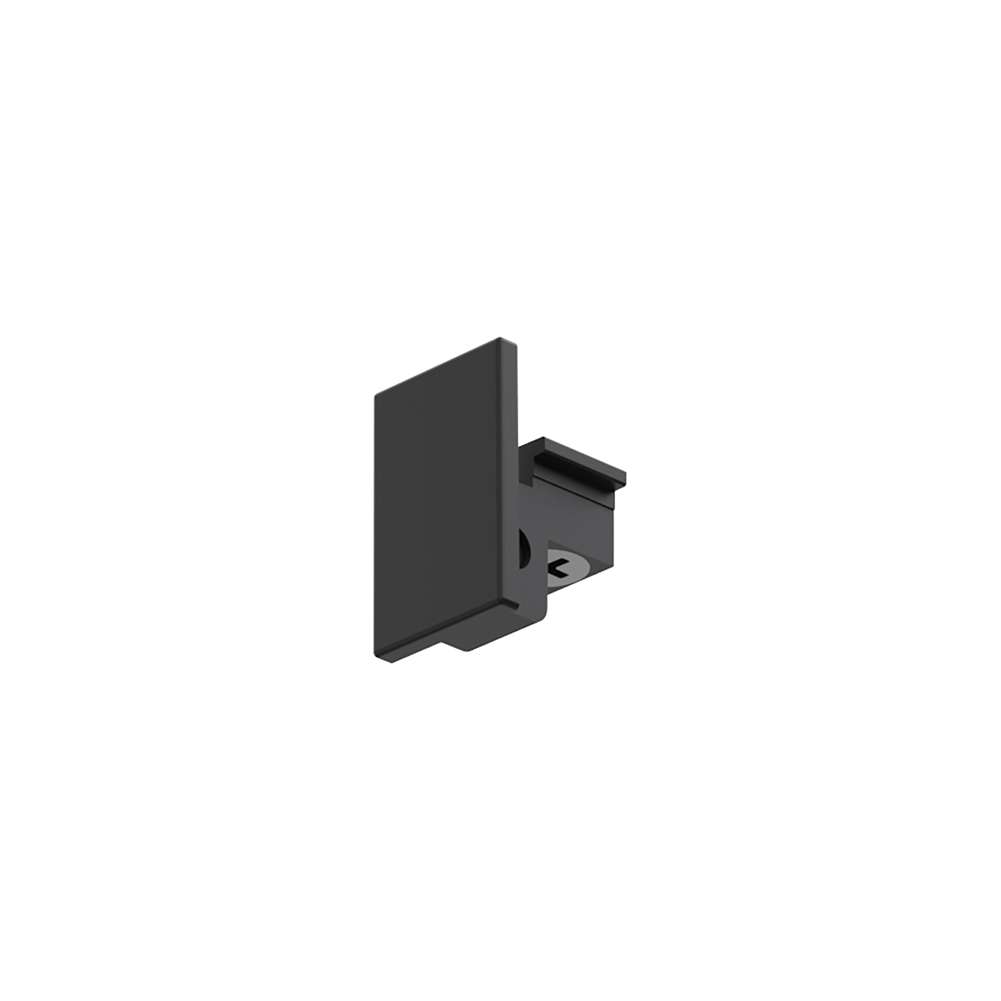 FLOS Architectural Micro Running Magnet End Caps — Tapa Negro