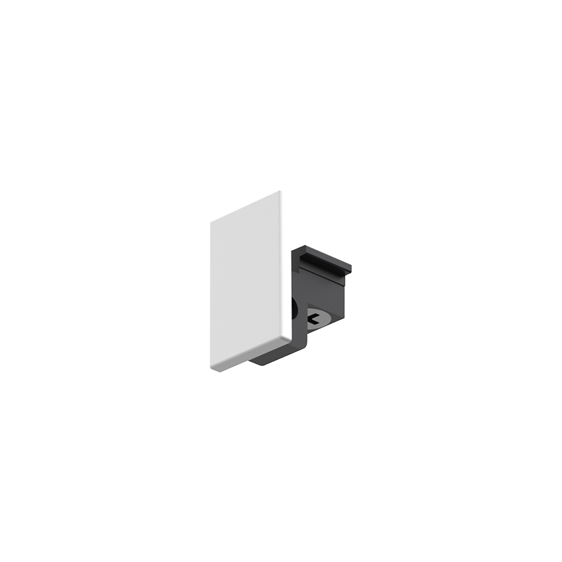 FLOS Architectural Micro Running Magnet End Caps — Accesorio Sistema 24W Blanco