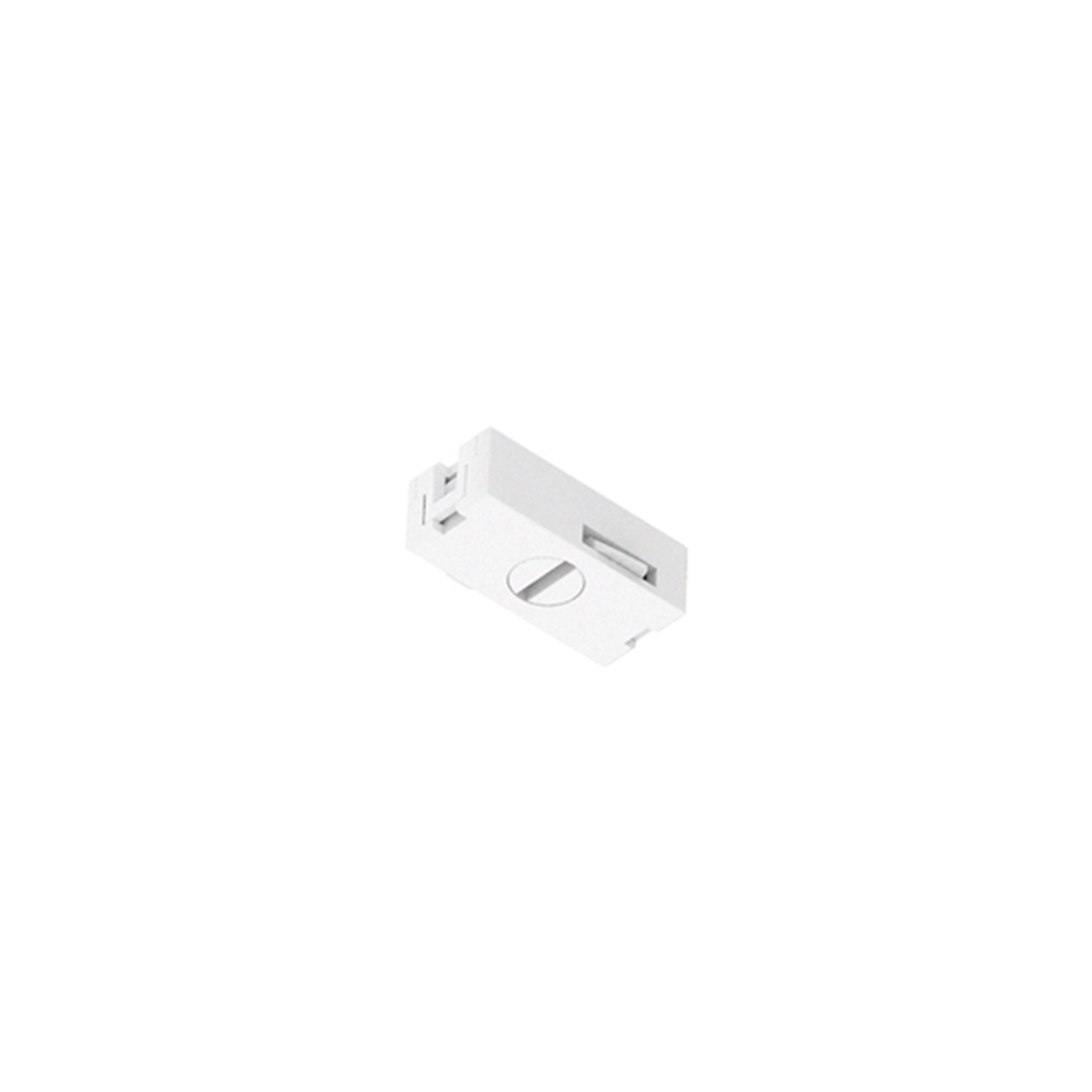 FLOS Architectural Stopper — Accesorio de fijación para carril vertical (Blanco)