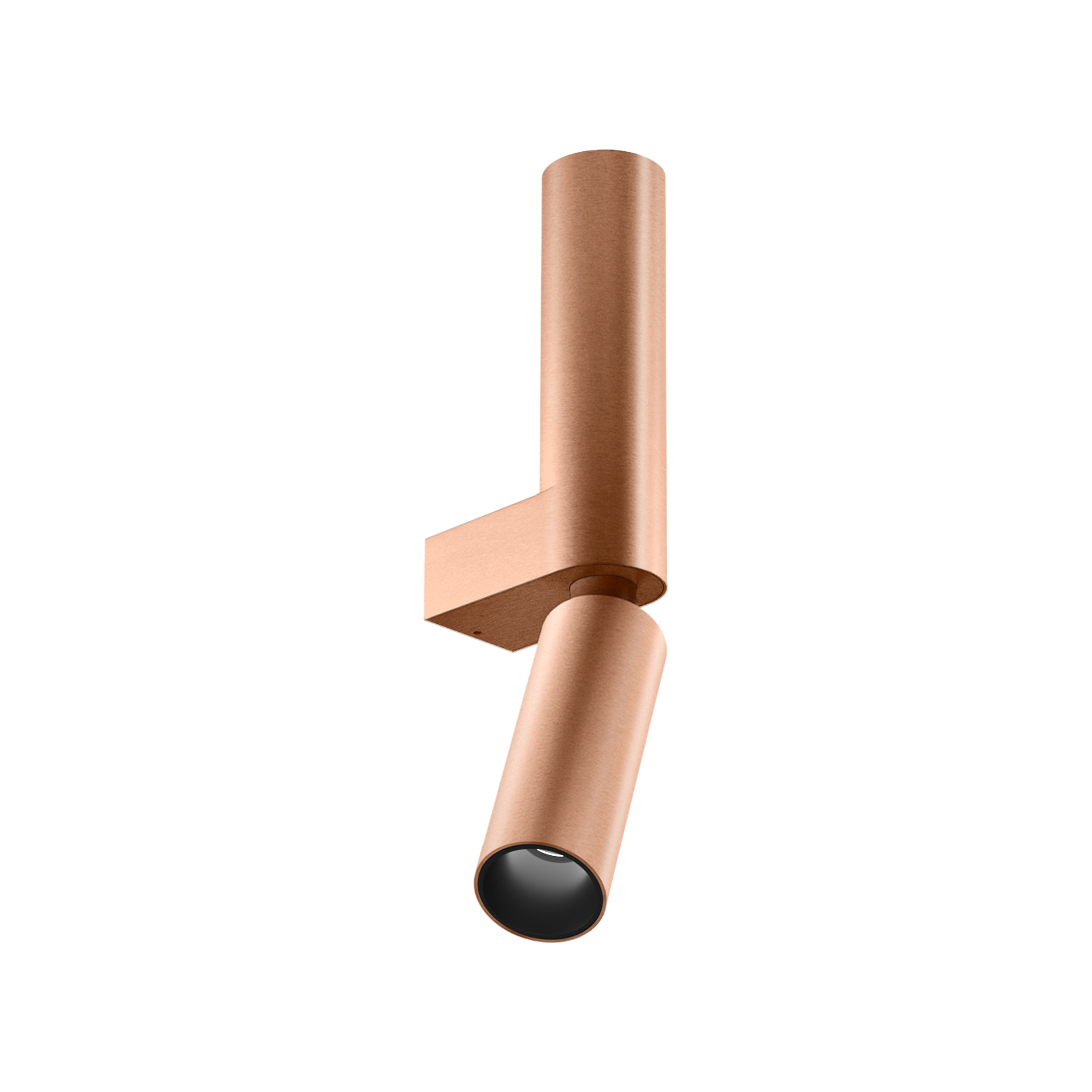 FLOS Architectural C1 Double Spot Wall Small Ø 35 — Spot LED 12W 15° 3000K (Cobre)