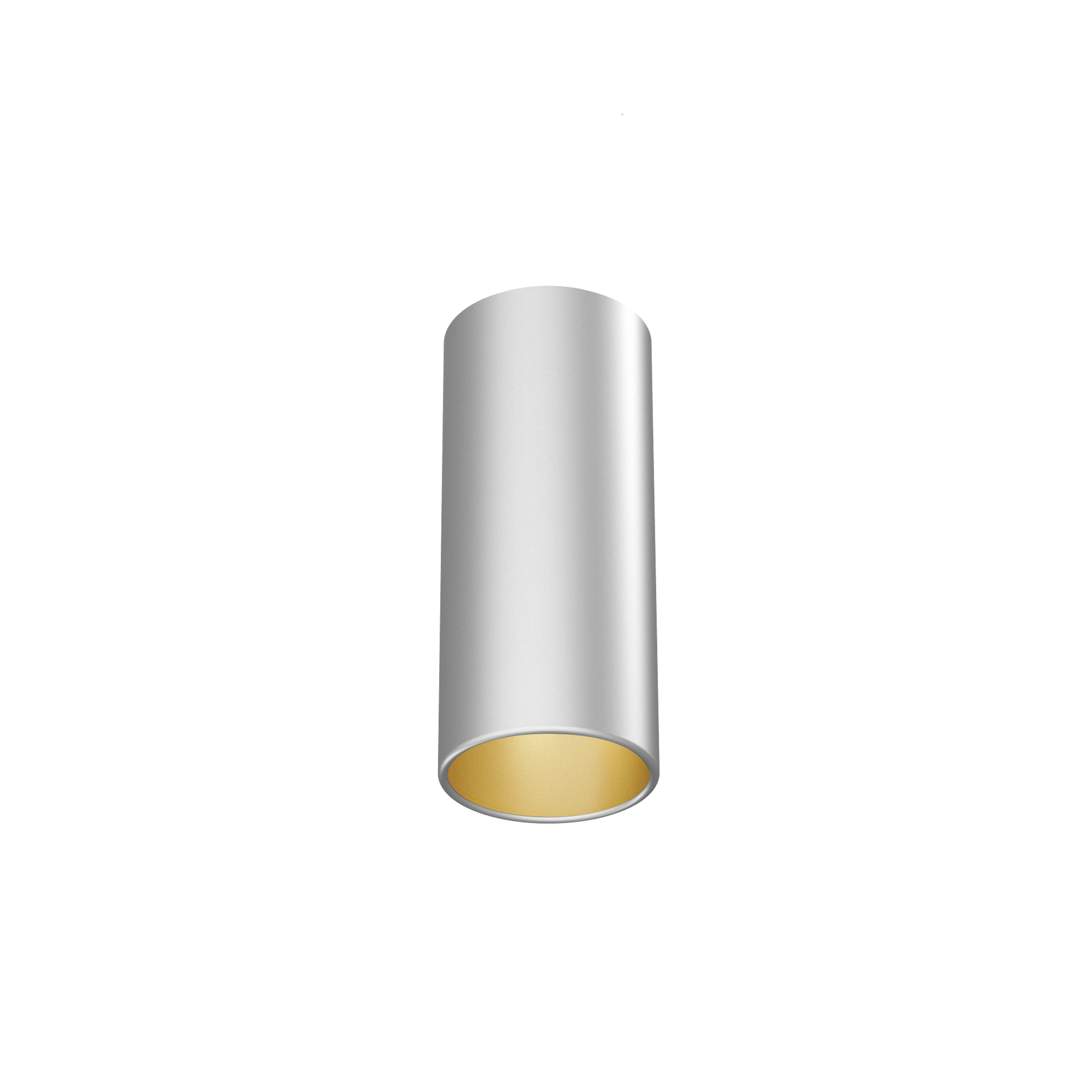 FLOS Architectural Kap Surface Ø100 — Techo/Pared LED 9W 29° 3000K (Al. Cepillado/Oro)