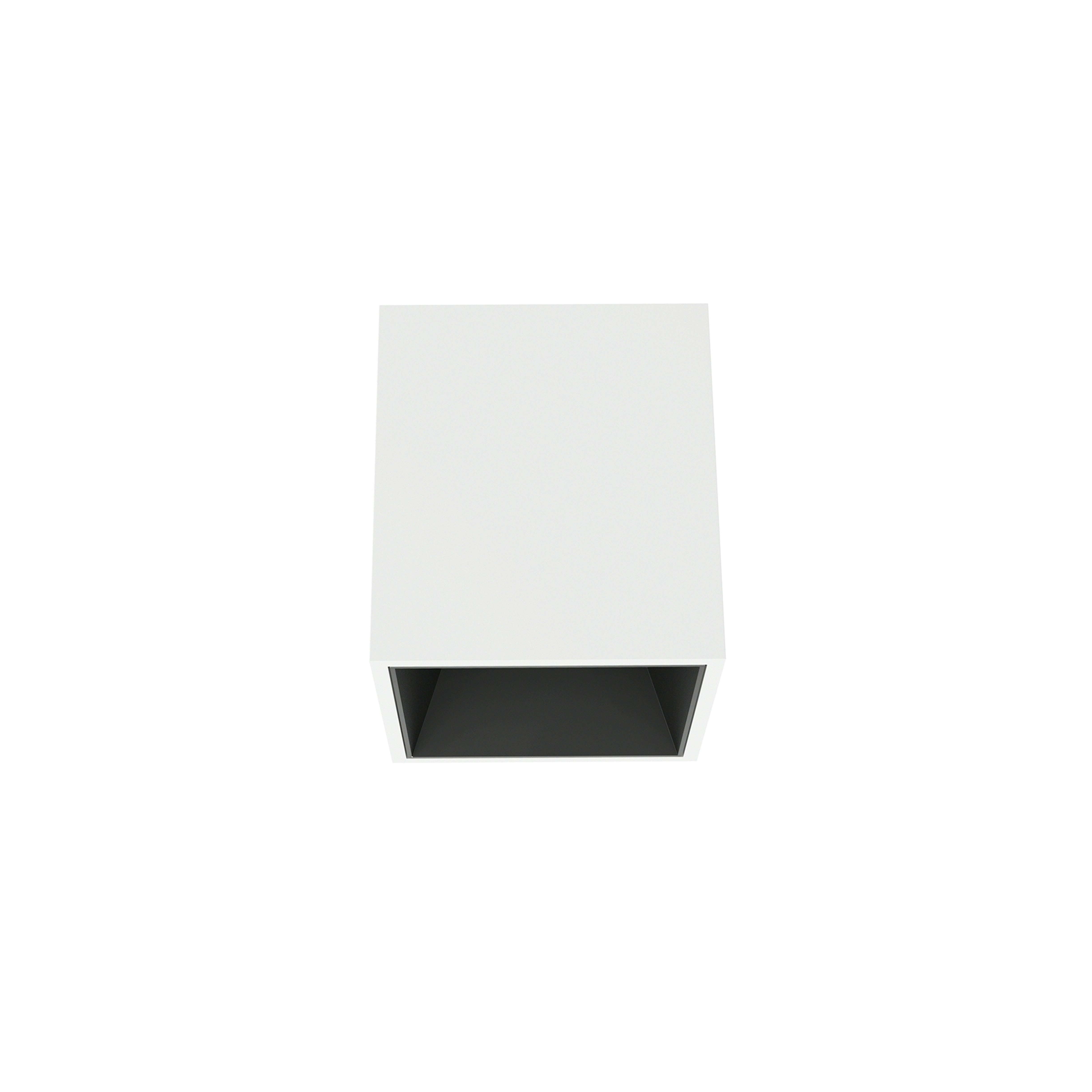 Flos-Pim-Image-Luminaire-Ceiling-Kap-80_Surface_Square-White-Black