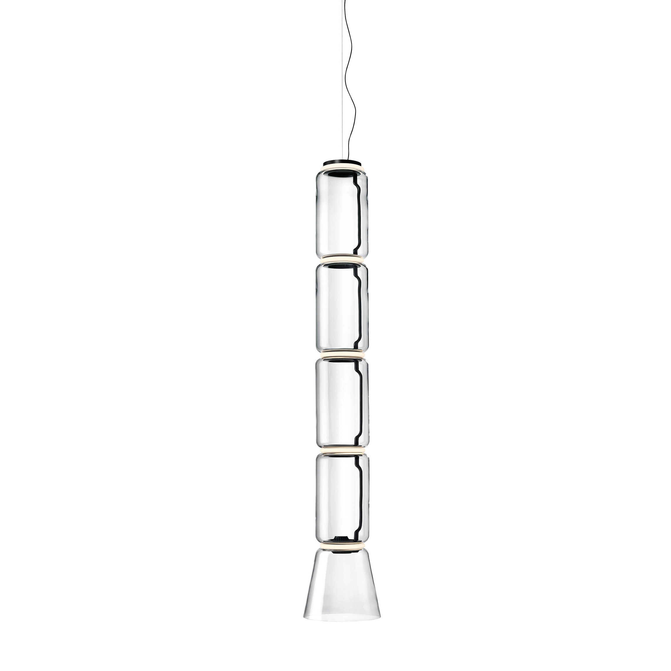 Noctambule Suspension 4 Low Cylinder Cone F0272000 | Flos