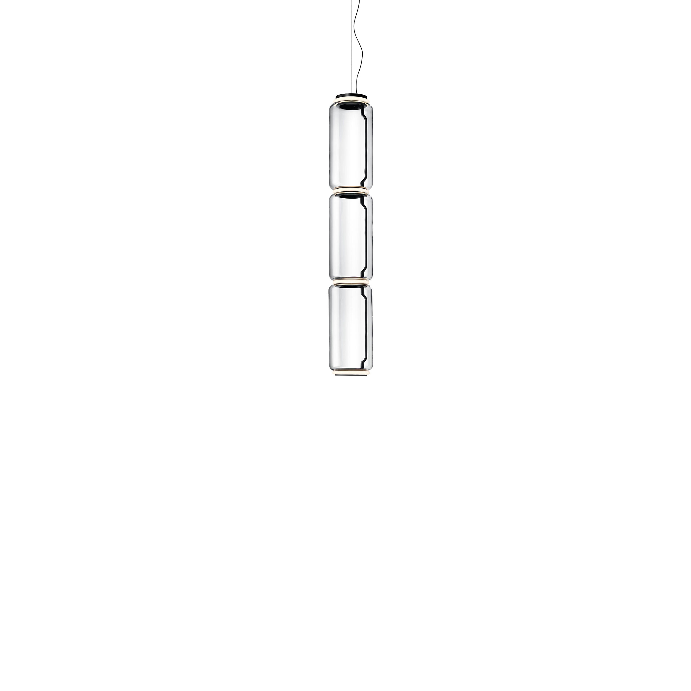 Noctambule Suspension 3 Low Cylinder F0276000 | Flos