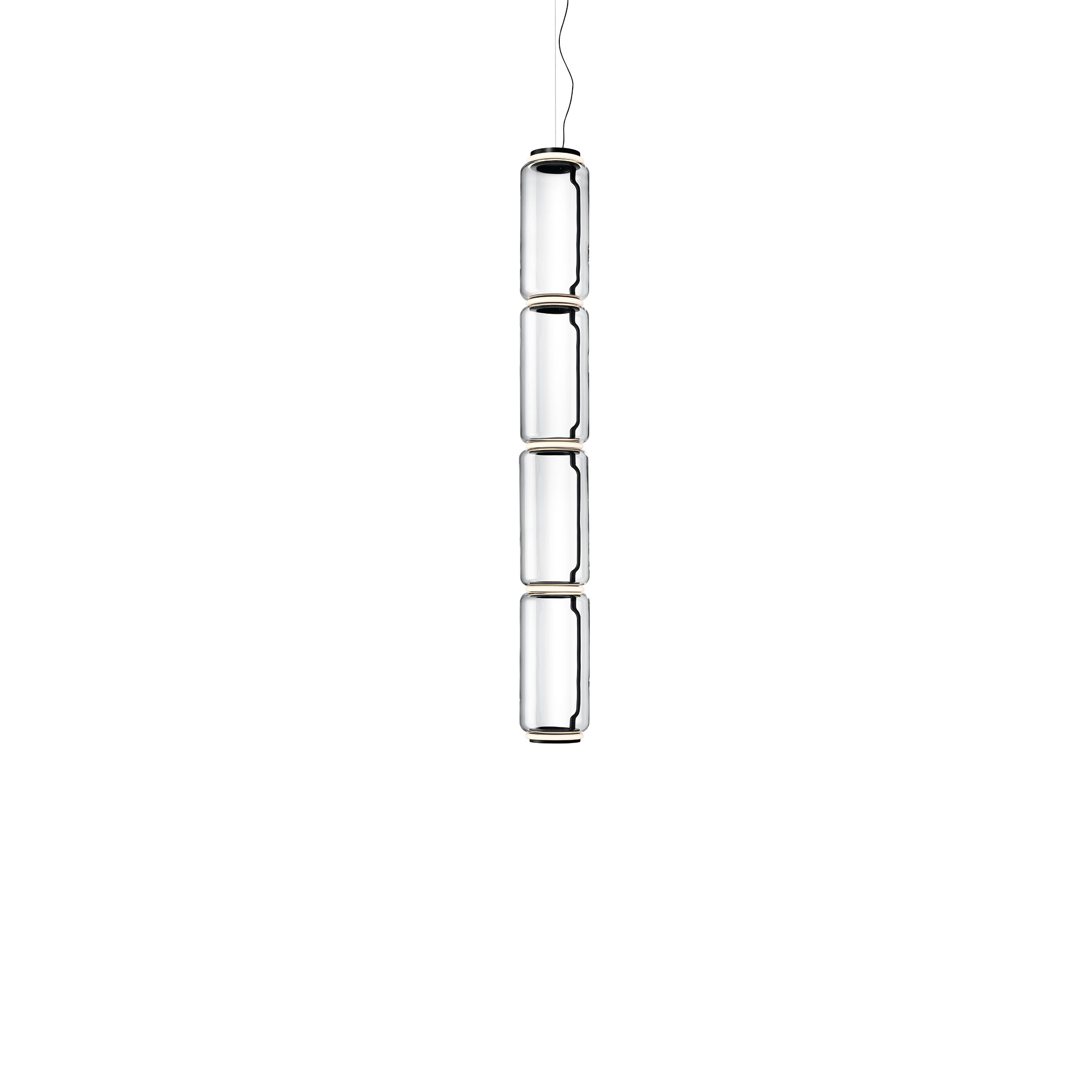 Noctambule Suspension 4 High Cylinder F0280000 | Flos