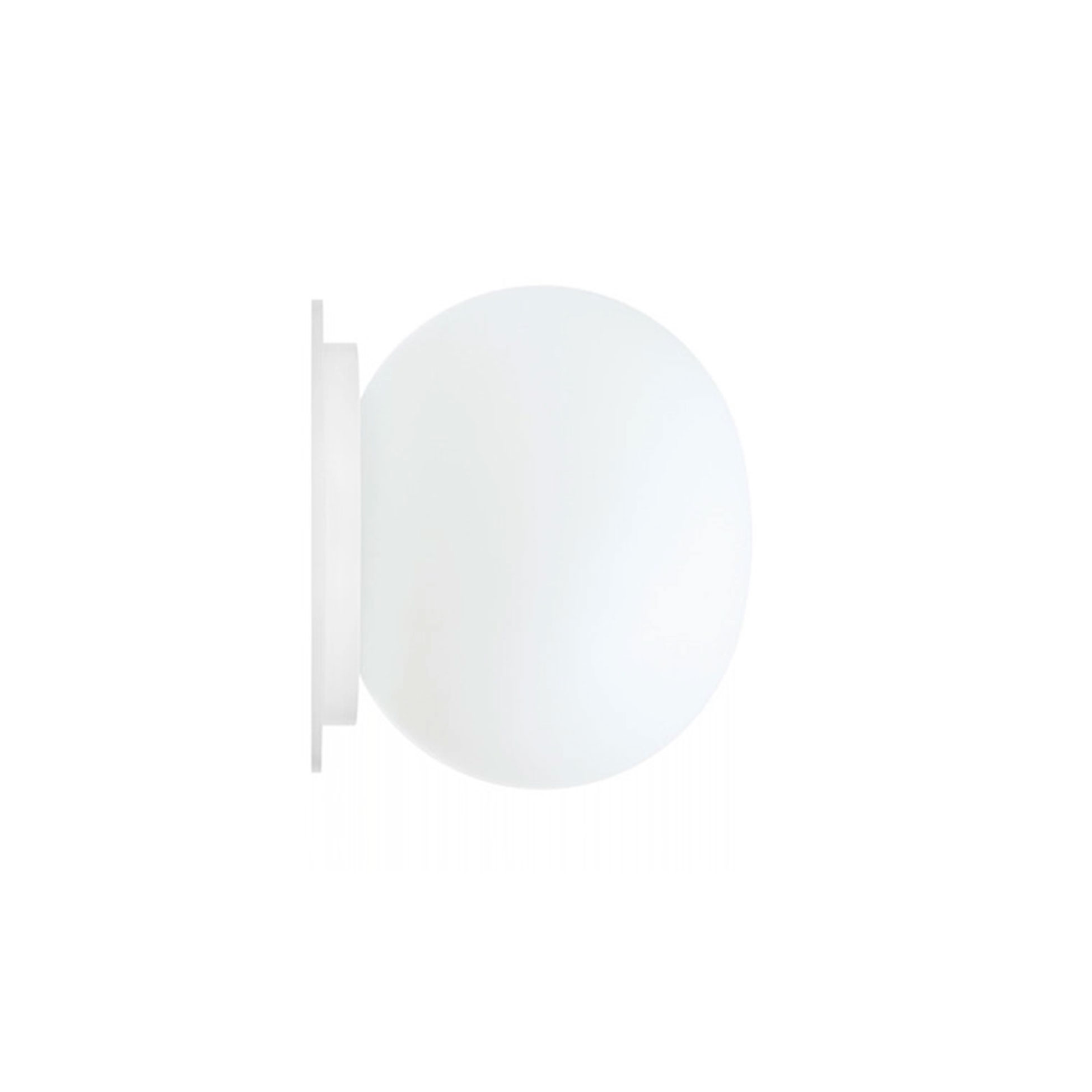 Flos glo ball sconce top