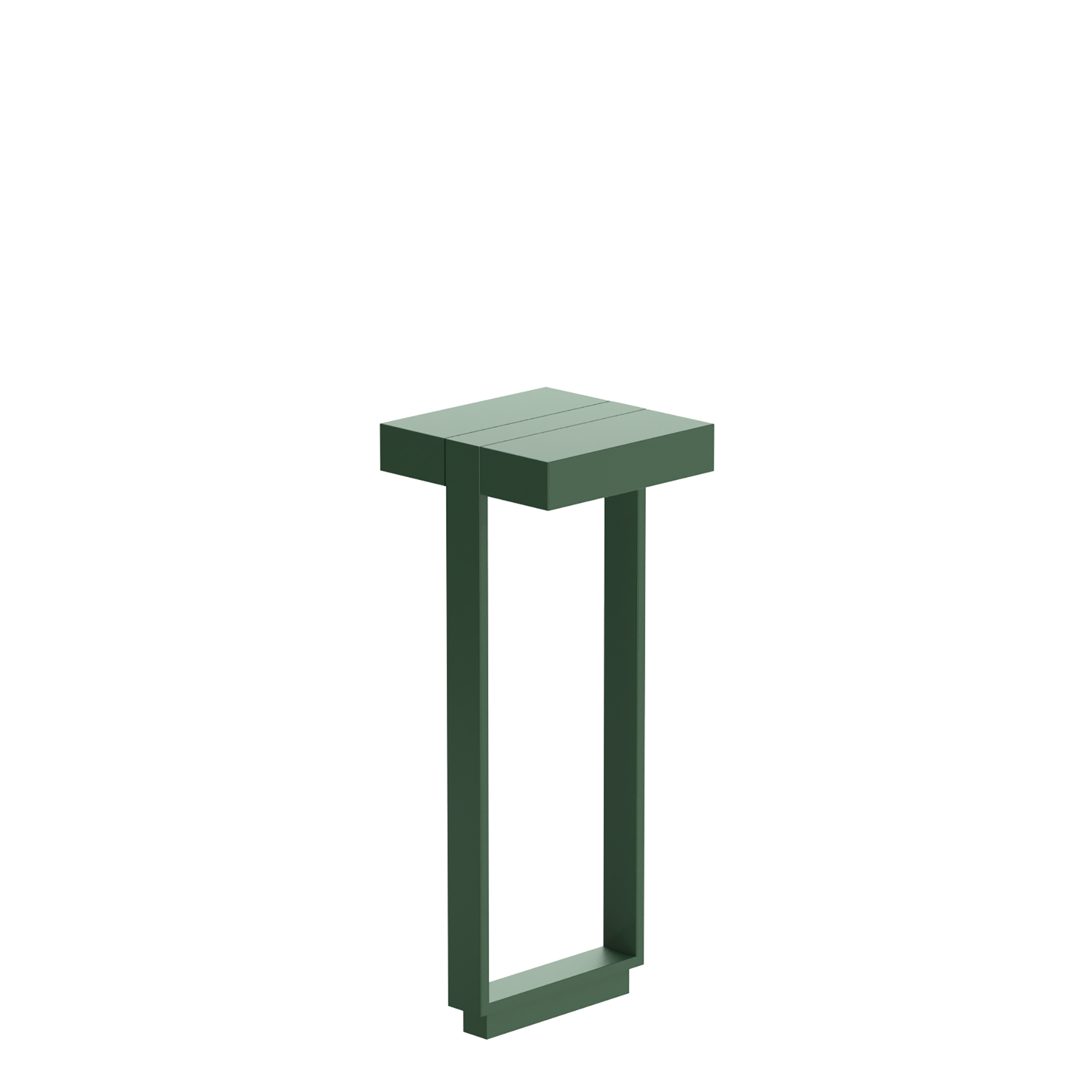 FLOS-MILE-BOLLARD-2-600-DOUBLE-FOREST-GREEN-1950X1950