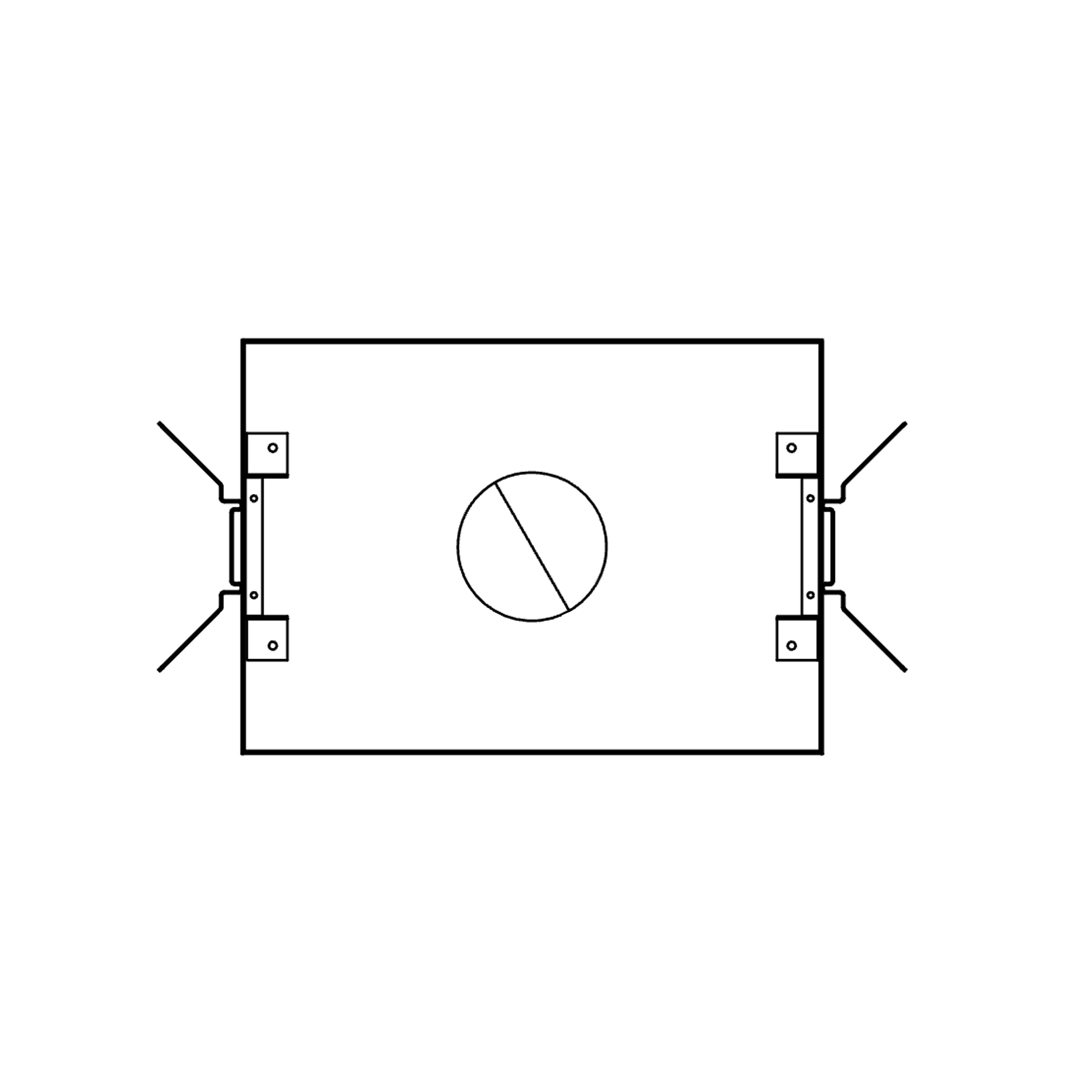 Registration Tray non electrical, place holder for non IC new