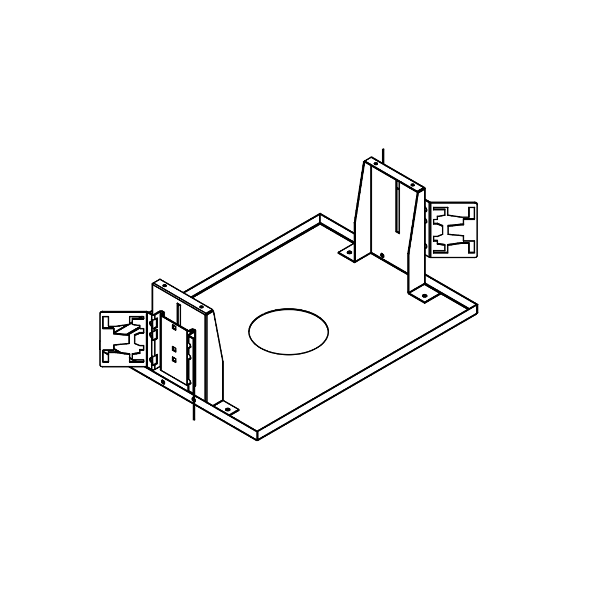Registration Tray non electrical, place holder for non IC new