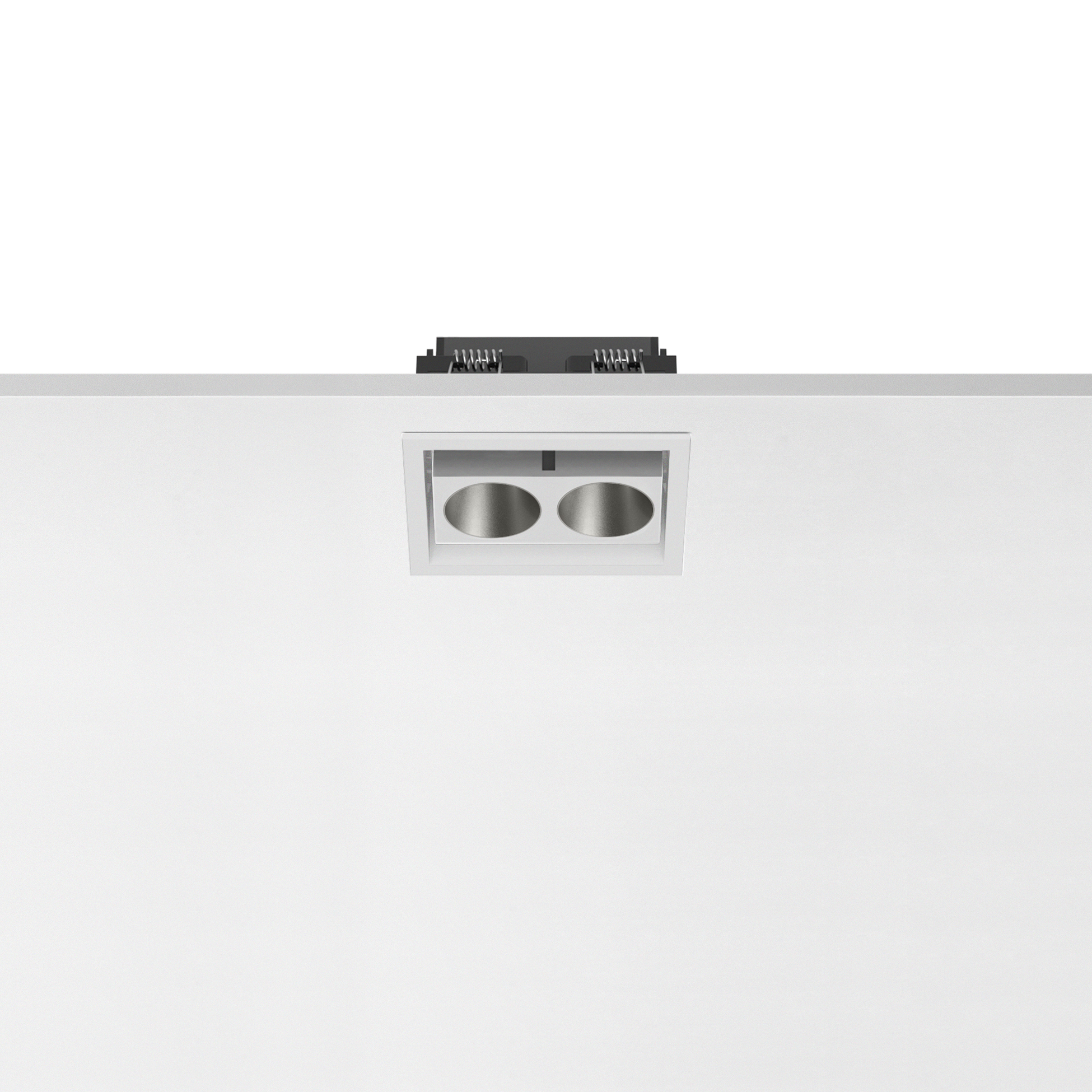 Flos-Pim-Image-Luminaire-Downlight-Light_Shadow-Adjustable_Trim_2L-White-Steel