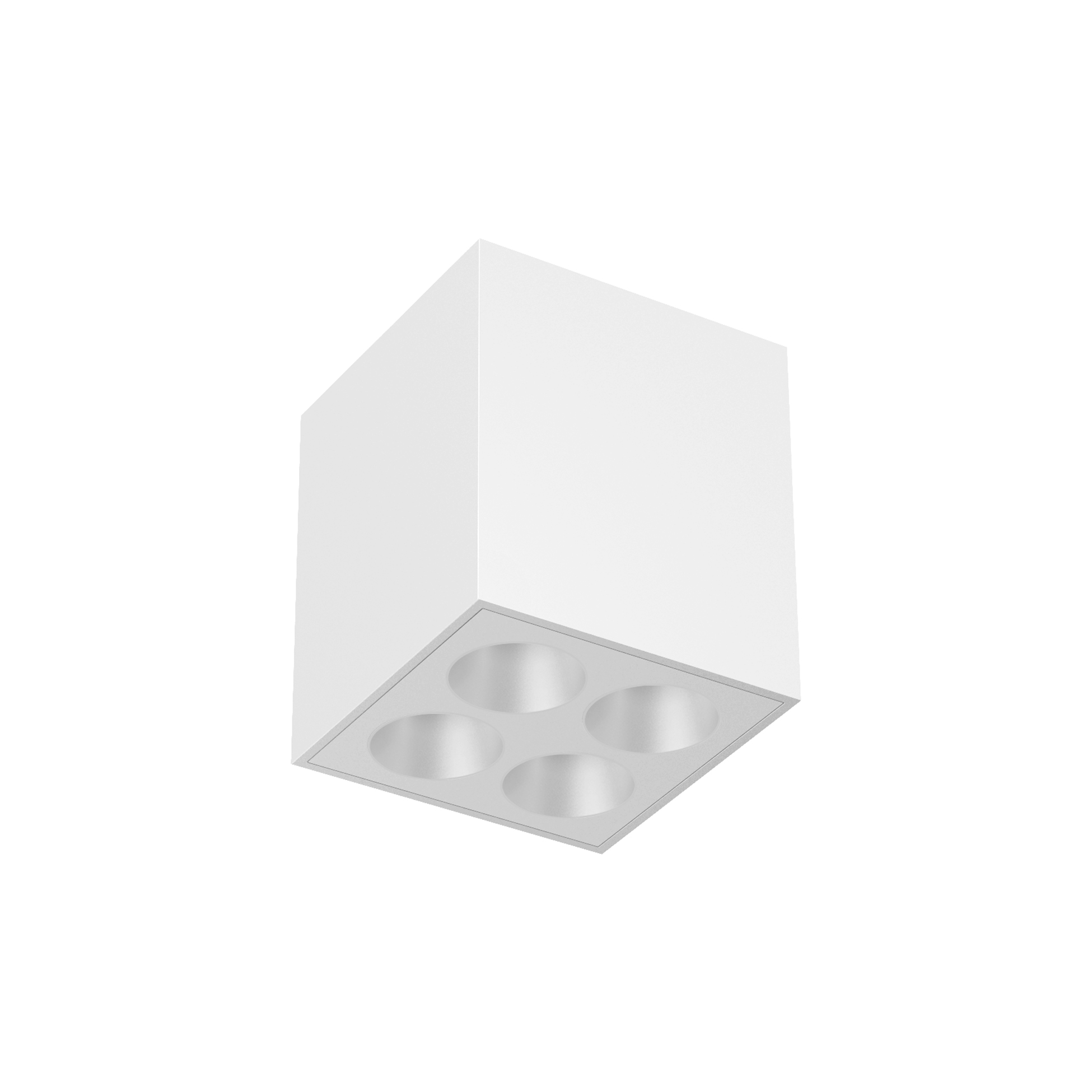 Flos-Pim-Image-Luminaire-Ceiling-Light_Shadow-Surface-Square_4L-White-White-White