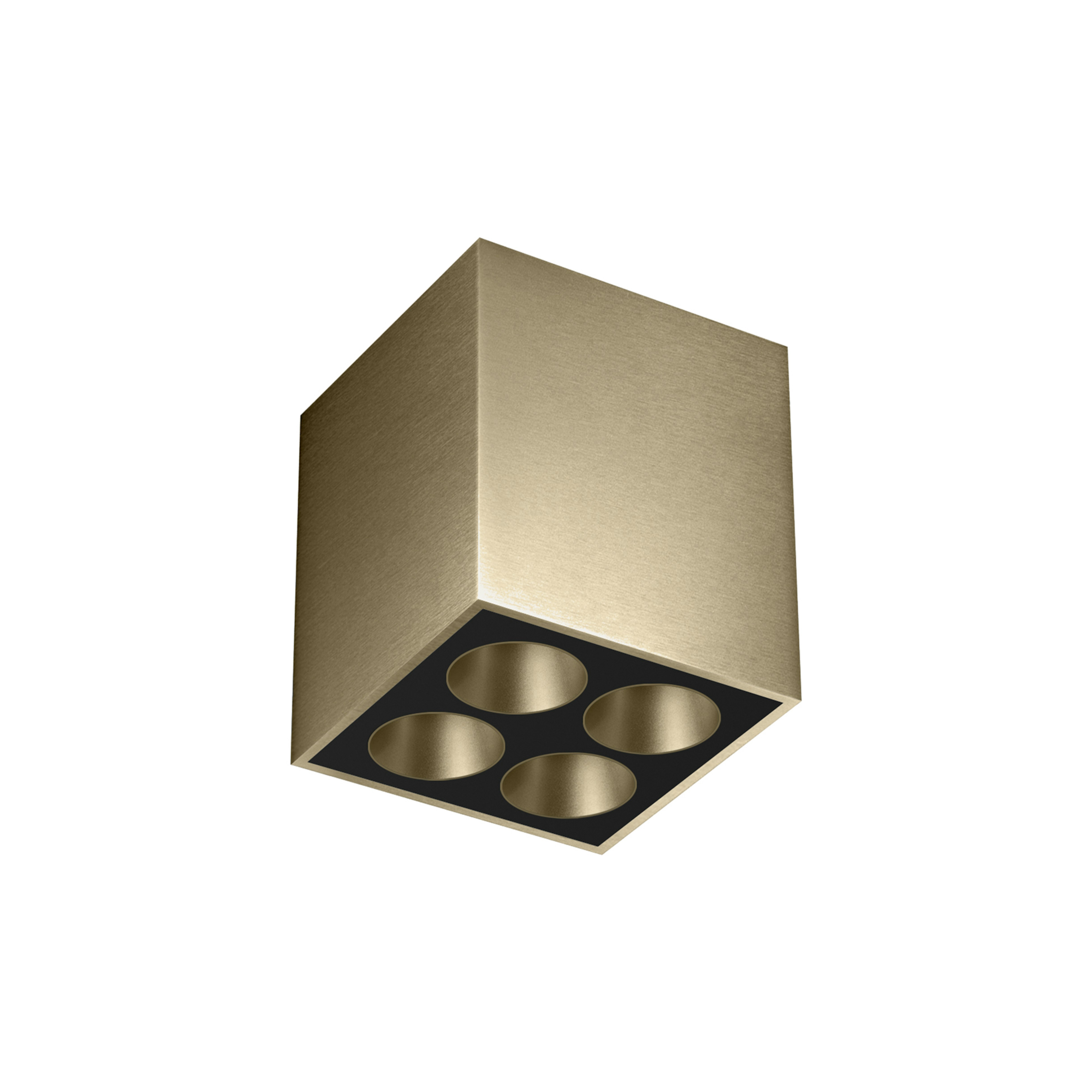 Flos-Pim-Image-Luminaire-Ceiling-Light_Shadow-Surface-Square_4L-Bronze-Black-Bronze