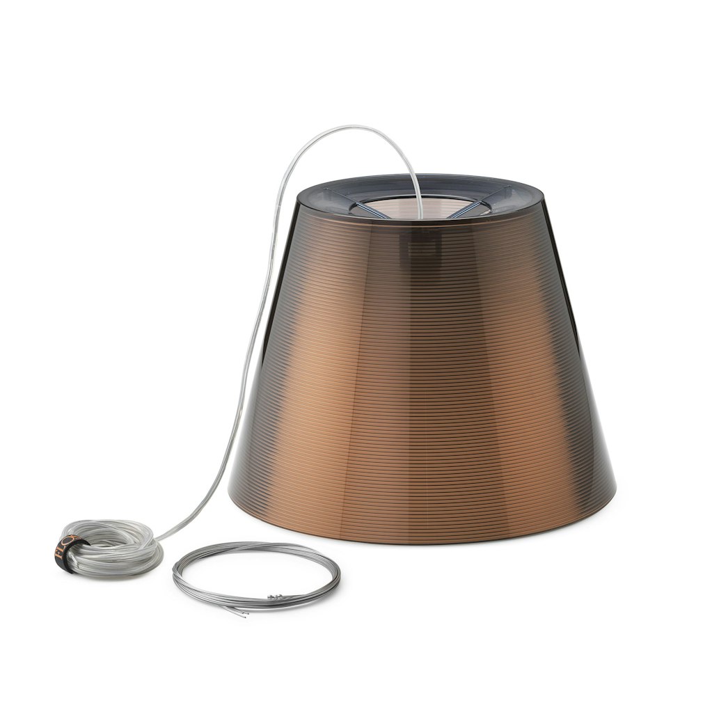 Wiring assembly and external diffuser with support | Flos