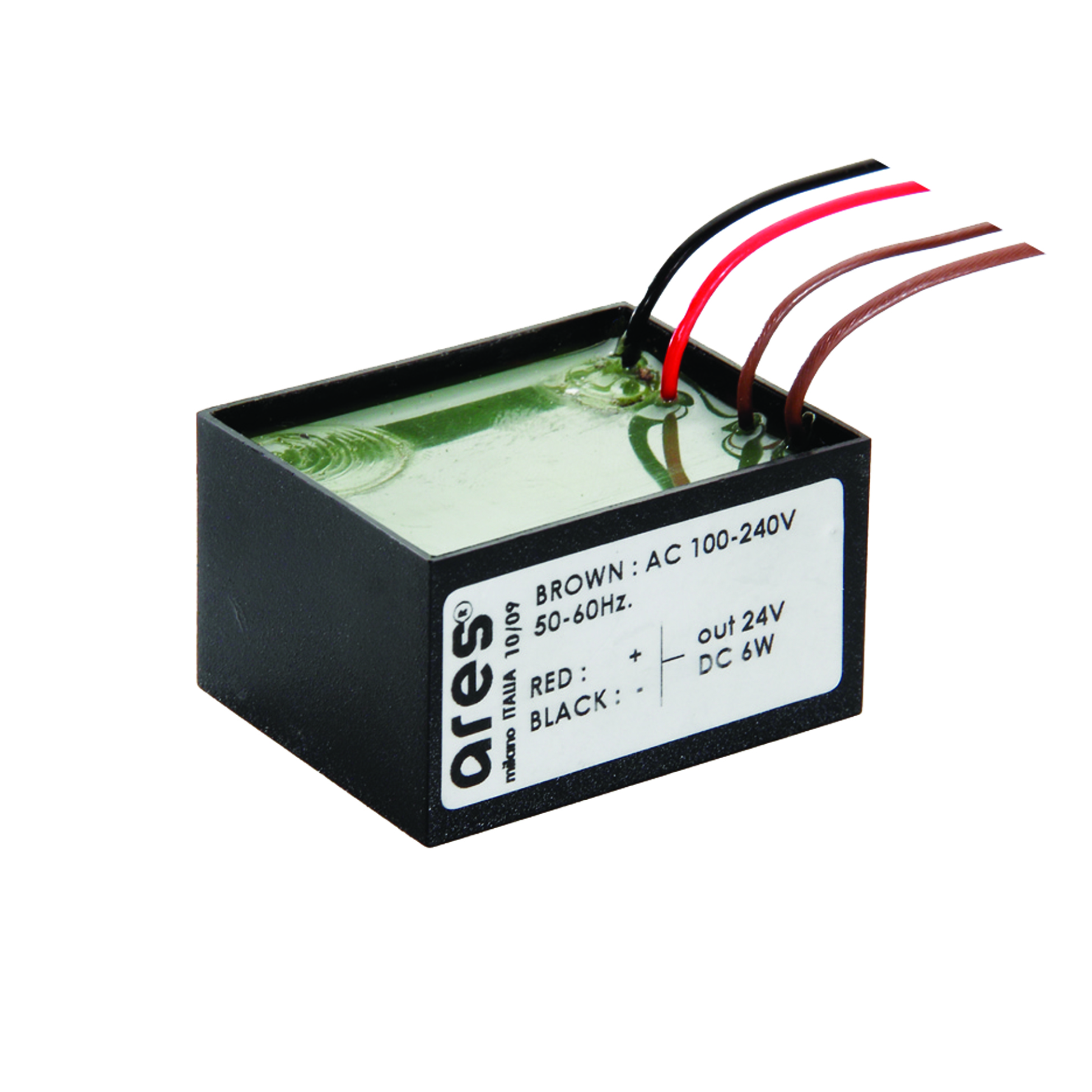 Power supply dual function Vout 24Vdc 8W/100÷240V Iout 350ma 6x1W/100