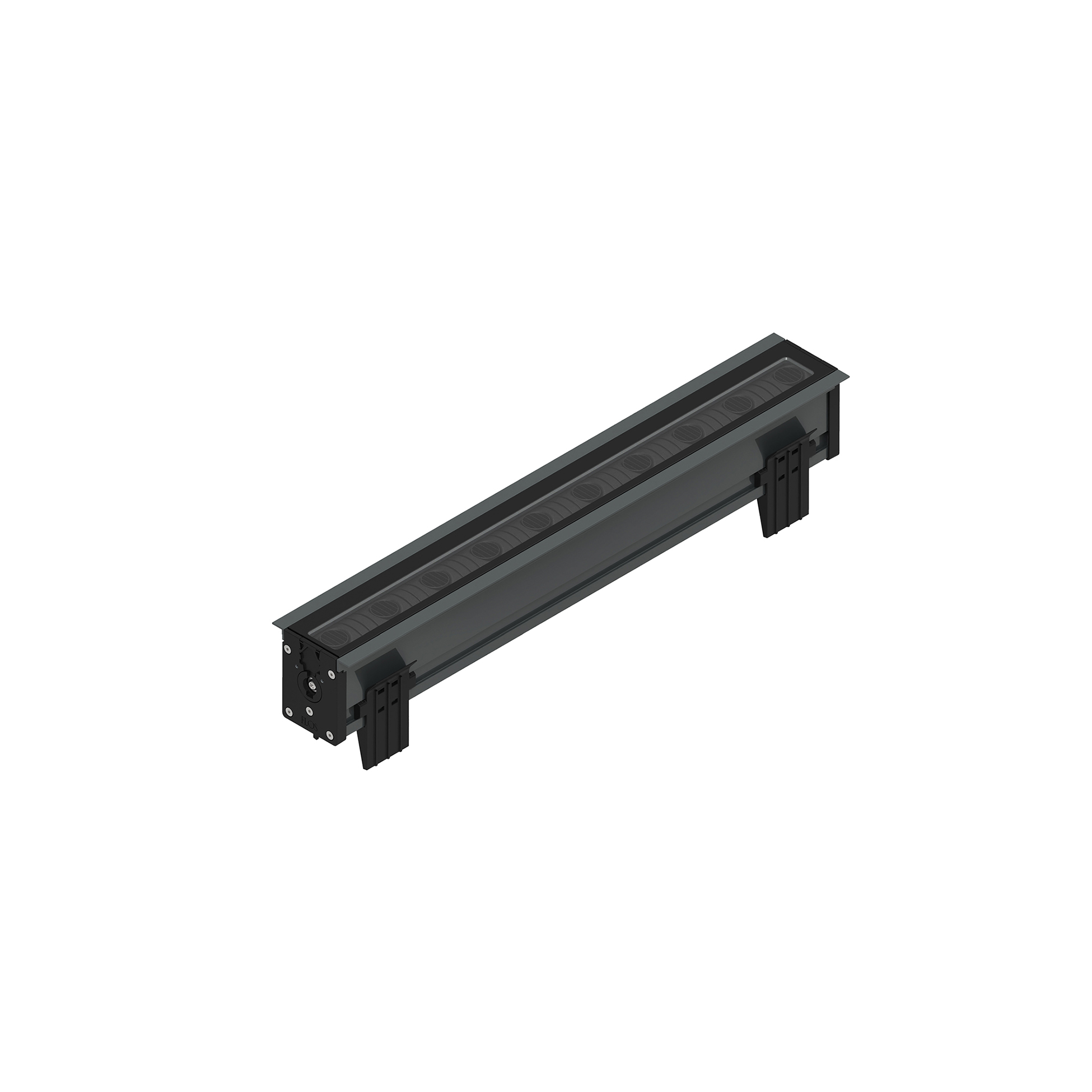 Ingraze Adjustable Frame + Linear Louvre L 600 F017F1HD033 | Flos