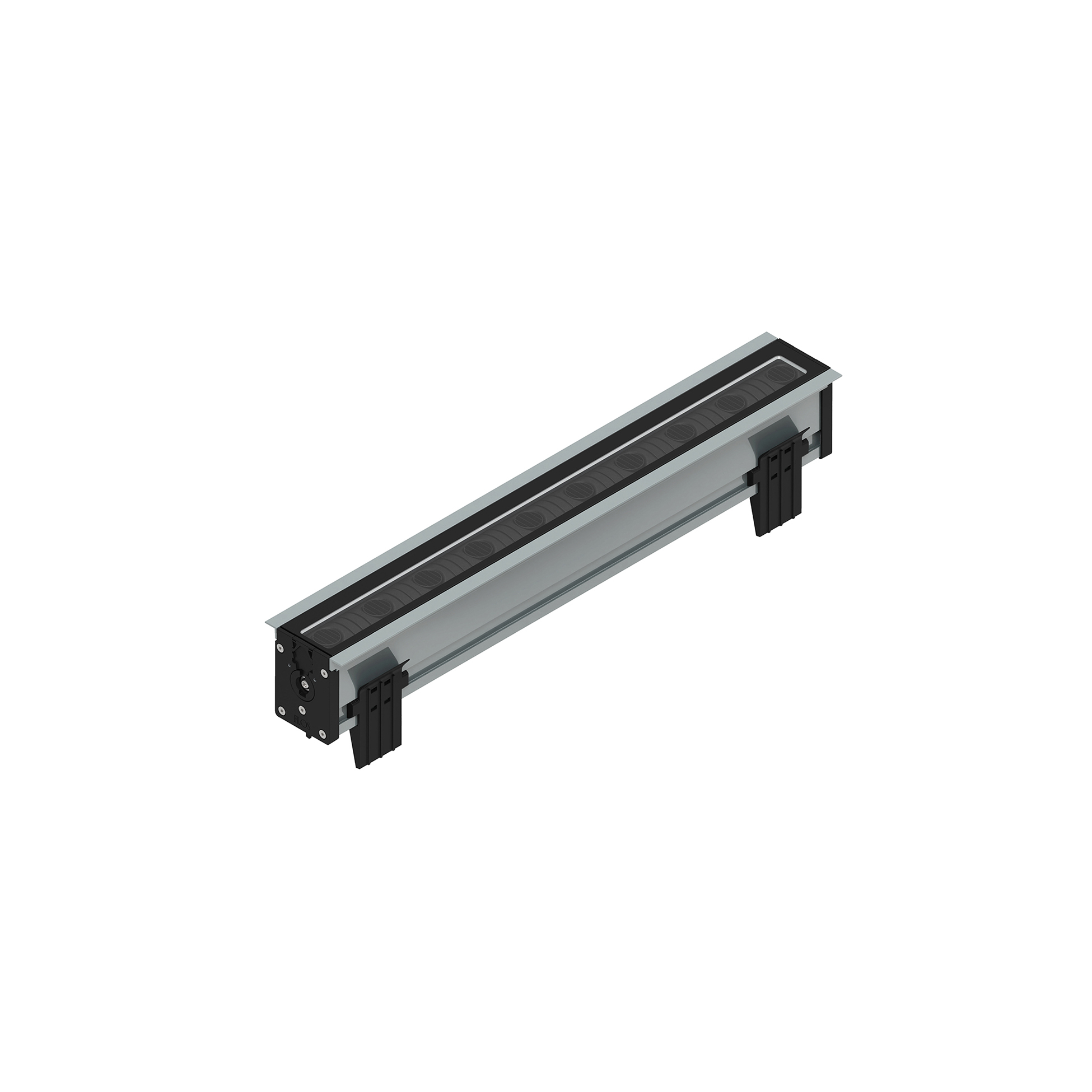 Ingraze Adjustable Frame + Linear Louvre L 600 F017F3HB006 | Flos